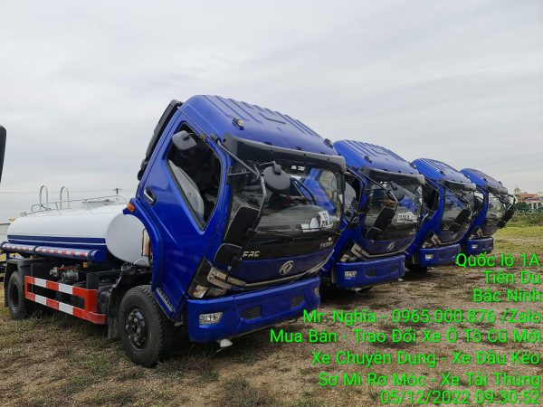 xe phun nuoc rua duong tuoi cay dongfeng 5 khoi 5