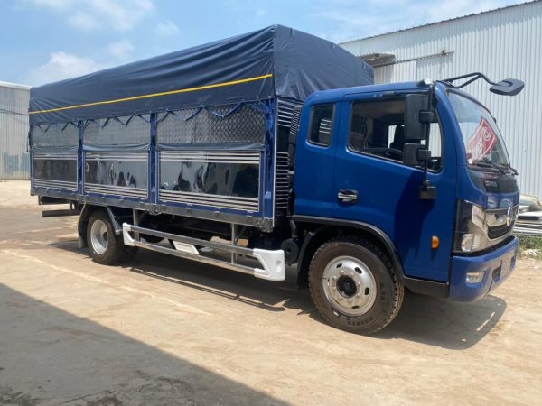 xe tai d8 dong vang - xe tai thun mui bat dongfeng d8